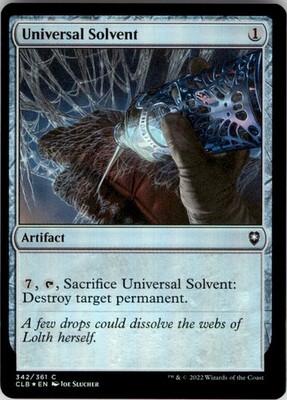 2022 Commander Legends: Battle for Baldur's Gate Universal Solvent Draft