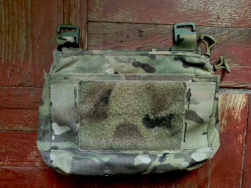 ProTec Tactical Gear Multicam Tactical MOLLE Zip Pouch Logo Accent