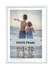 20x28 inch Poster Picture Photo Frame 50x70cm White Slim Elegant Large size