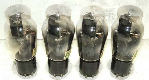 World's Super Rarest Quad NOS Silvertone 2A3H Vacuum Tubes - First Time Ever - Picture 6 of 16