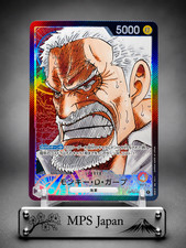 One Piece Card Game Japanese Monkey D Garp Leader paralle OP02-002 JDM TCG Foil
