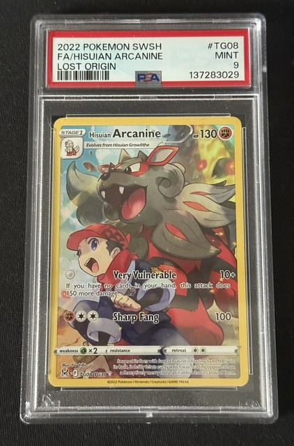 Hisuian Arcanine #TG08 (Lost Origin (2022))