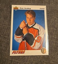 1991-92 Upper Deck Peter Forsberg Draft Choice  Rookie Card-(MINT)