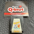 Parker Brothers Q*bert Atari 2600 Arcade Game Cartridge Manual Included