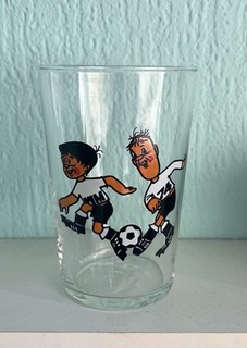 TIP&TAP Glas Fußball WM 1974 Deutschland