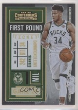 2020 Panini Contenders First Round Ticket 93/149 Giannis Antetokounmpo #99 00d2