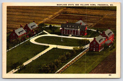 Postcard | Odd Fellows Home Frederick, Maryland