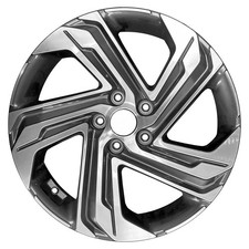 Refurbished 18x7.5 Machined Dark Charcoal Wheel fits 2021-2023 Hyundai Santa Fe