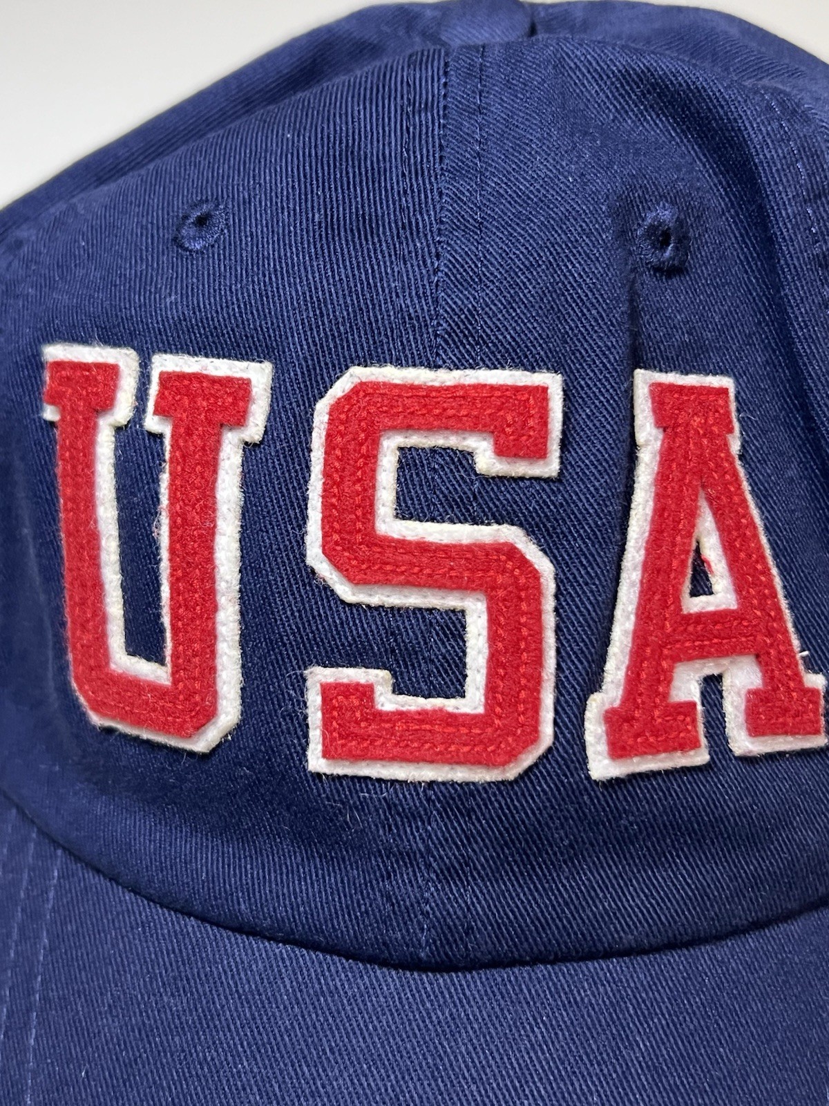 Polo Ralph Lauren 2024 Paris Olympics Team USA Hat Navy Blue One Size NWT thumbnail 2