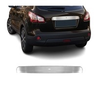 Kofferraumleiste Heckleiste FüR Nissan Qashqai J10 2006-2014 Chrom GebüRstet