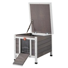 VEVOR Outdoor Cat House Weatherproof, Feral Cat Shelter for Multiple Cats, Outdo