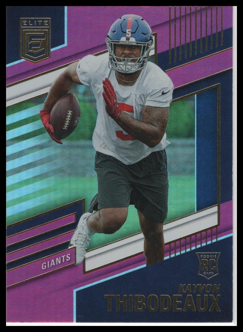 2022 Donruss Elite Kayvon Thibodeaux Rookie Pink #137 New York Giants