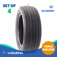 Set Of 4 Used 27555r20 Michelin Defender Ltx Ms 113t - 7-932 1a1x0 Set Of 4 Used 27555r20 Michelin Defender Ltx Ms 113t - 7-932 1a1x0