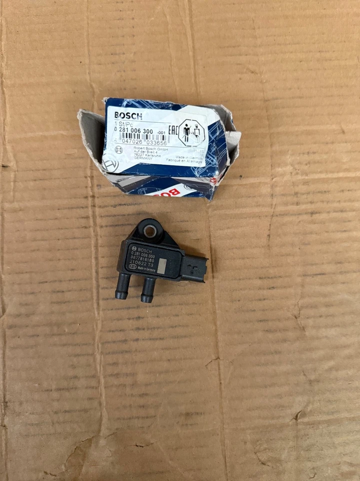 Sensor de pressão de gases de escape Bosch DPF Citroen Peugeot Opel 0281006300 3637931 - Imagem 4 de 4