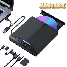 Masterizzatore 7 in 1 CD DVD USB 3.0 Type C Slim per PC Laptop e Notebook