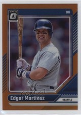 2024 Panini Donruss Optic Orange Prizm 92/199 Edgar Martinez #98 HOF v9t