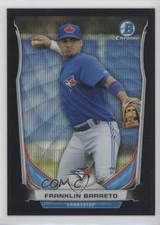 2014 Bowman Draft Top Prospects Chrome Black Wave Refractor Franklin Barreto
