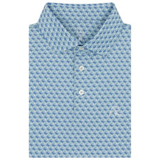 Rhoback Scorpion Stinger Performance Polo Mens Golf Shirt Stretch Fit