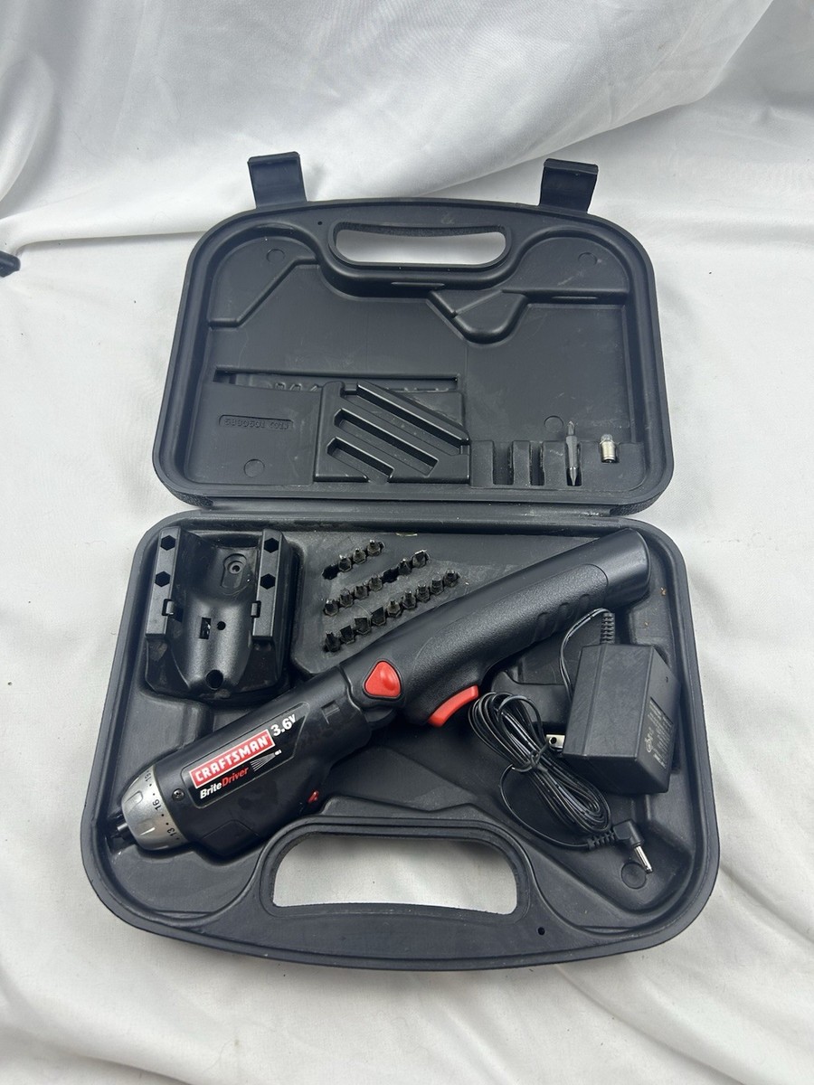 Drill Craftsman Electric Screwdriver Set Craftsman Volt Cordless