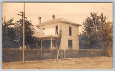 RPPC c1910s Lafayette Lorton House Kirksville Missouri Postcard