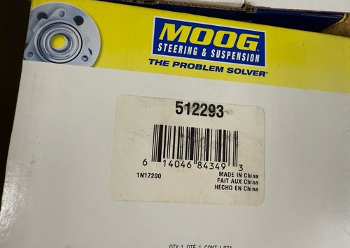 MOOG 512293 REAR Wheel Bearing and Hub for Subaru Legacy Outback W/ABS 5 LUG CA - Picture 4 of 4