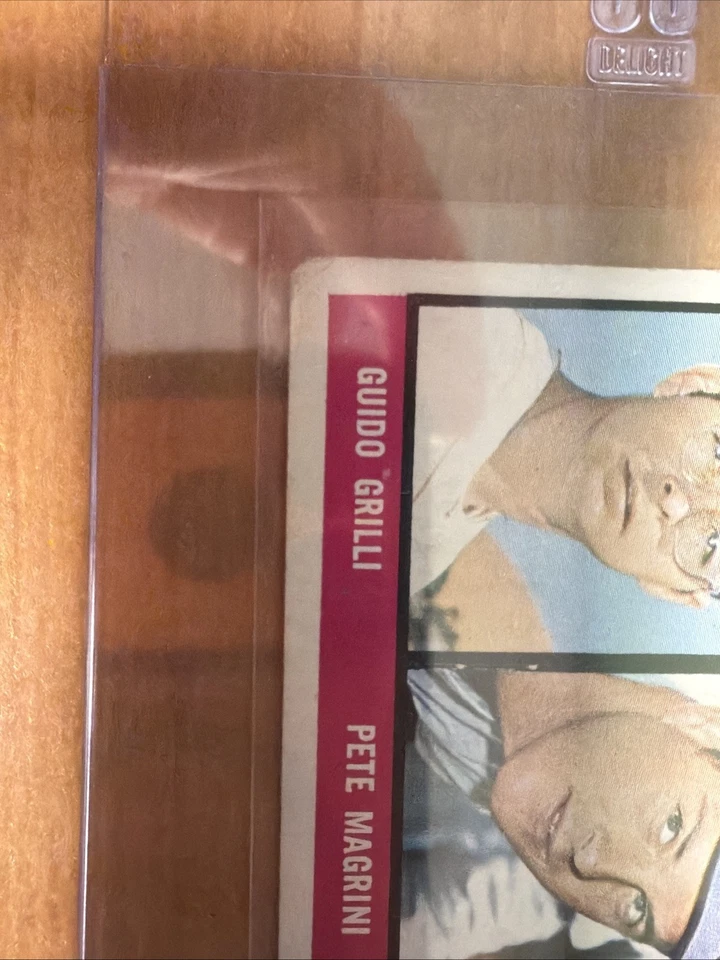 1966 Topps - High # George Scott, Pete Magrini, Guido Grilli #558 (RC) Foto 4 de 4