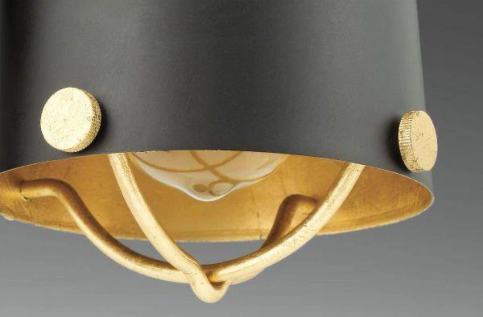 Colgante negro de 1 luz Progress Lighting Era Collection Foto 2 de 4