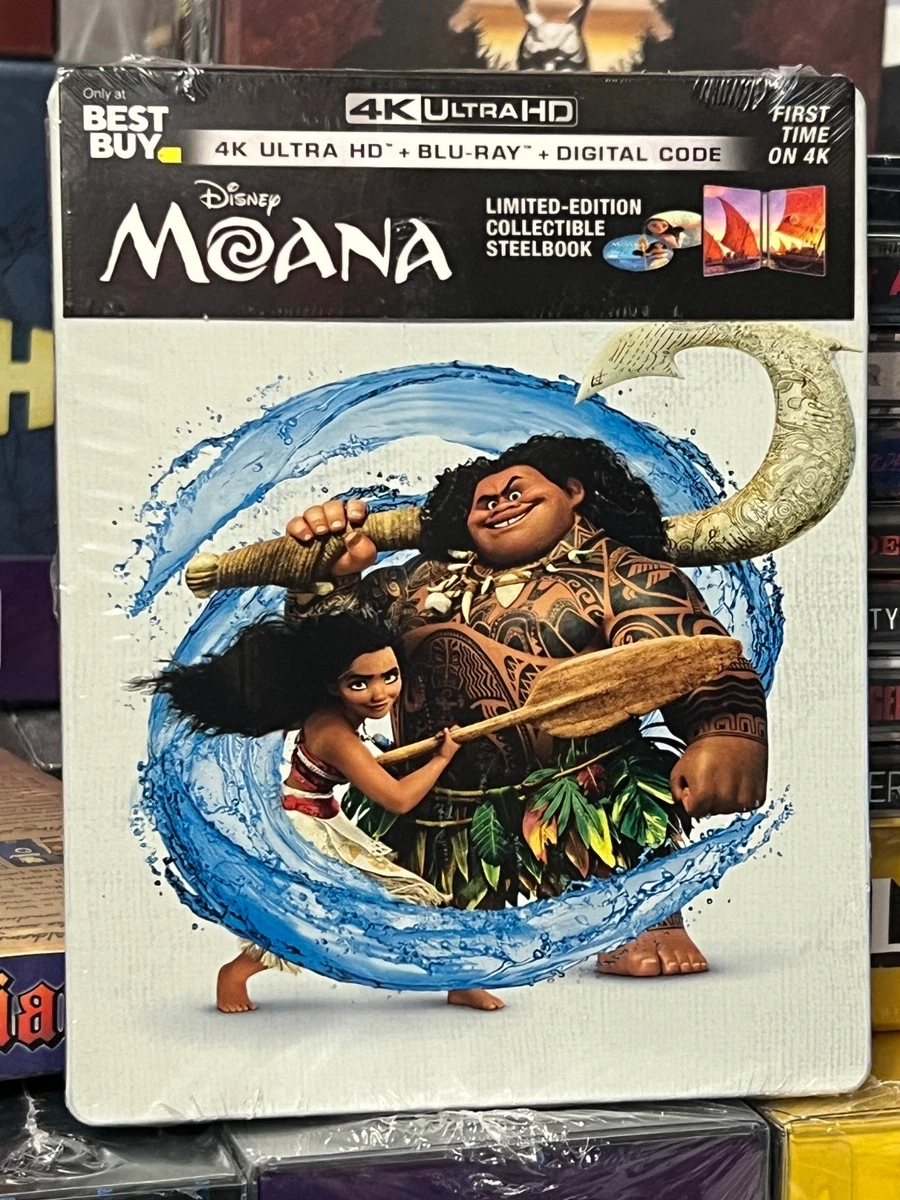 Steelbook Moana Blu-ray Discs for sale | eBay