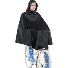 Fahrrad Regenponcho mit Kapuze,  Regenponcho für Damen und Herren, Rad- und W...
