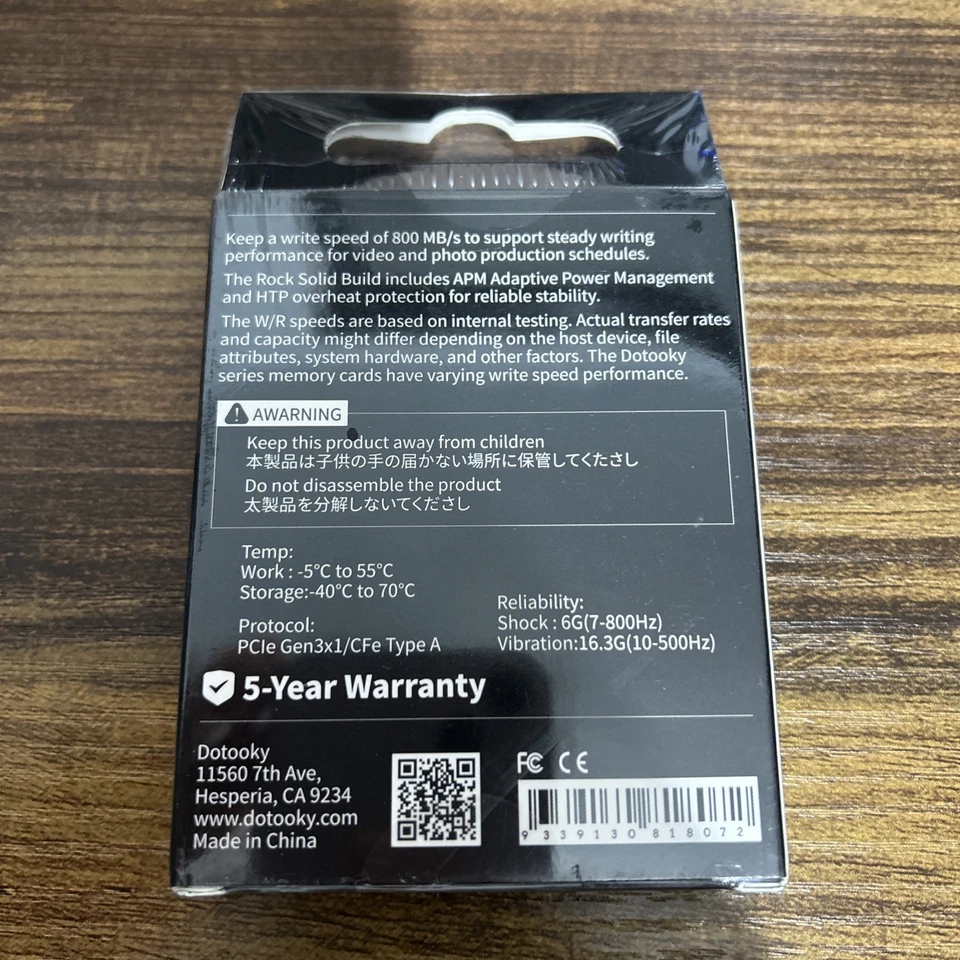 Tarjeta de Memoria 480GB CFexpress 4.0 Tipo A, Compatible con Cámaras Sony, Hasta 1... Foto 2 de 2