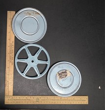 Vintage 8mm Or Super 8 Metal Film Reel Canister From 1950s Or 1960s Empty