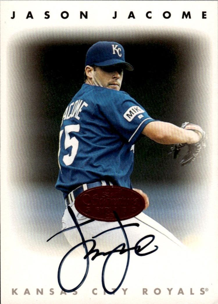 1996 Leaf Signature Series #NNO Jason Jacome Autographs Bronze