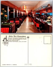 Golden West Pancakes Salinas CA Postcard
