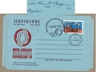 Australia 1978 BERGEN signed Royal Adelaide International Expo  FDC Aerogramme