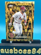 2024 Topps Gilded Collection Paul Goldschmidt GOLD LAVA /25 STL Cardinals #59 🤩