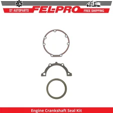 For 1987-1991 GMC V2500 Suburban 5.7L V8 Engine Crankshaft Seal Kit Rear Fel-Pro