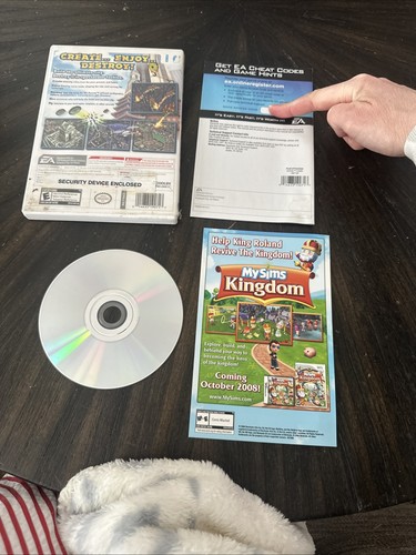 Nintendo Wii Game SimCity Creator CIB Complete In Box - Picture 2 of 12