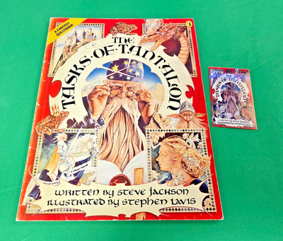 The Tasks of Tantalon ***VGC 1st/1st PAPERBACK!!*** Fighting Fantasy Puffin #5