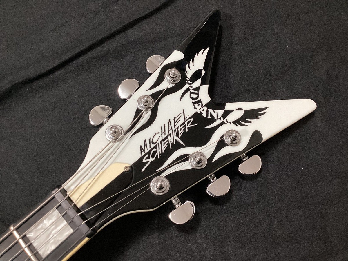Dean Michael Schenker Custom Flame Graphic Flying V Model