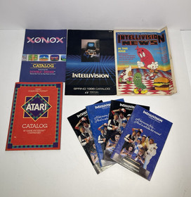 VTG Mattel Electronics Intellivision/Voice Bundle: Console, Accessories, & Games