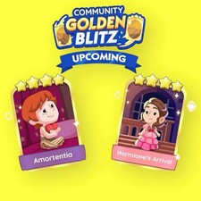 Monopoly Go STICKERS Golden Blitz Amortentia/Hermione's Arrival CHEAPST DELIVERY