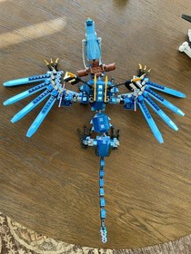 LEGO NINJAGO 2521 Lightning Dragon Battle 100% Complete, All 4 Minifigs + Instr