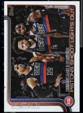 Topps Pistons Shoot Lights Out Detroit Pistons Harris Cade THJ  #180 