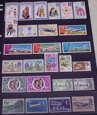 Fiji stamp collection - all mint unhinged