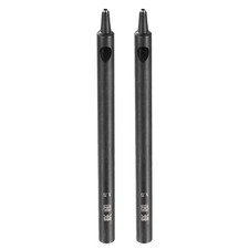 2pcs Leather Round Hole Punch, 1.5mm Hollow Hole Cutter Punching Tool for Belt