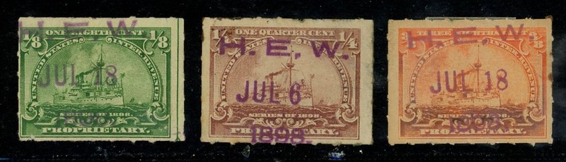 RB20-22 Set of H. Edward Wendell, Manufacturer of "Wendell's Swiss Lozenges"