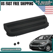 Rear Trunk Cargo Cover Black Security Shielding Shade For Honda Fit 2015 -2019