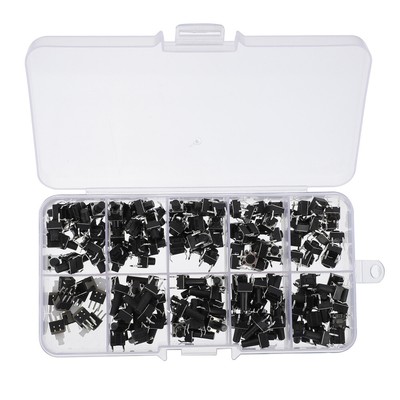 180Pcs Tactile Tact Push Button Home Appliance Taste Industrielle Set