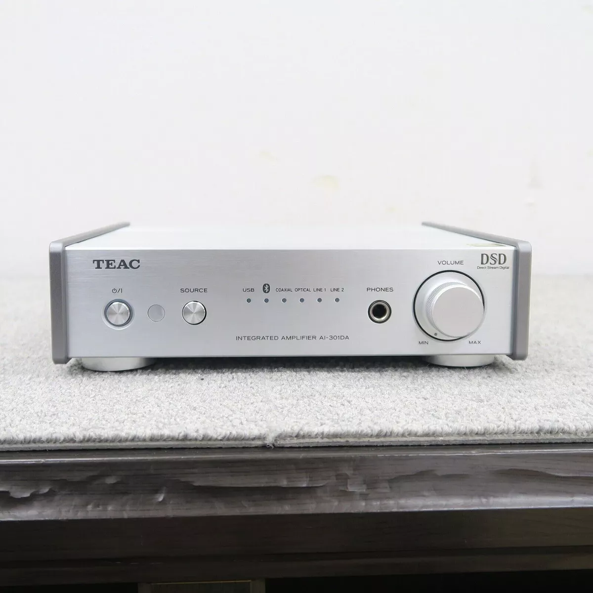 TEAC AI-301DA-S Silver USB DAC Stereo Integrated Amplifier