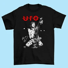 Pete Way UFO Band Concert signature Unisex T-Shirt All Size S To 5XL